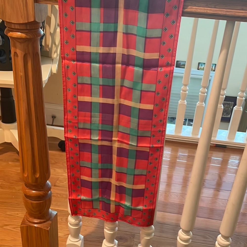Vintage Evan-Picone for XIIX Karat Silk Scarf
